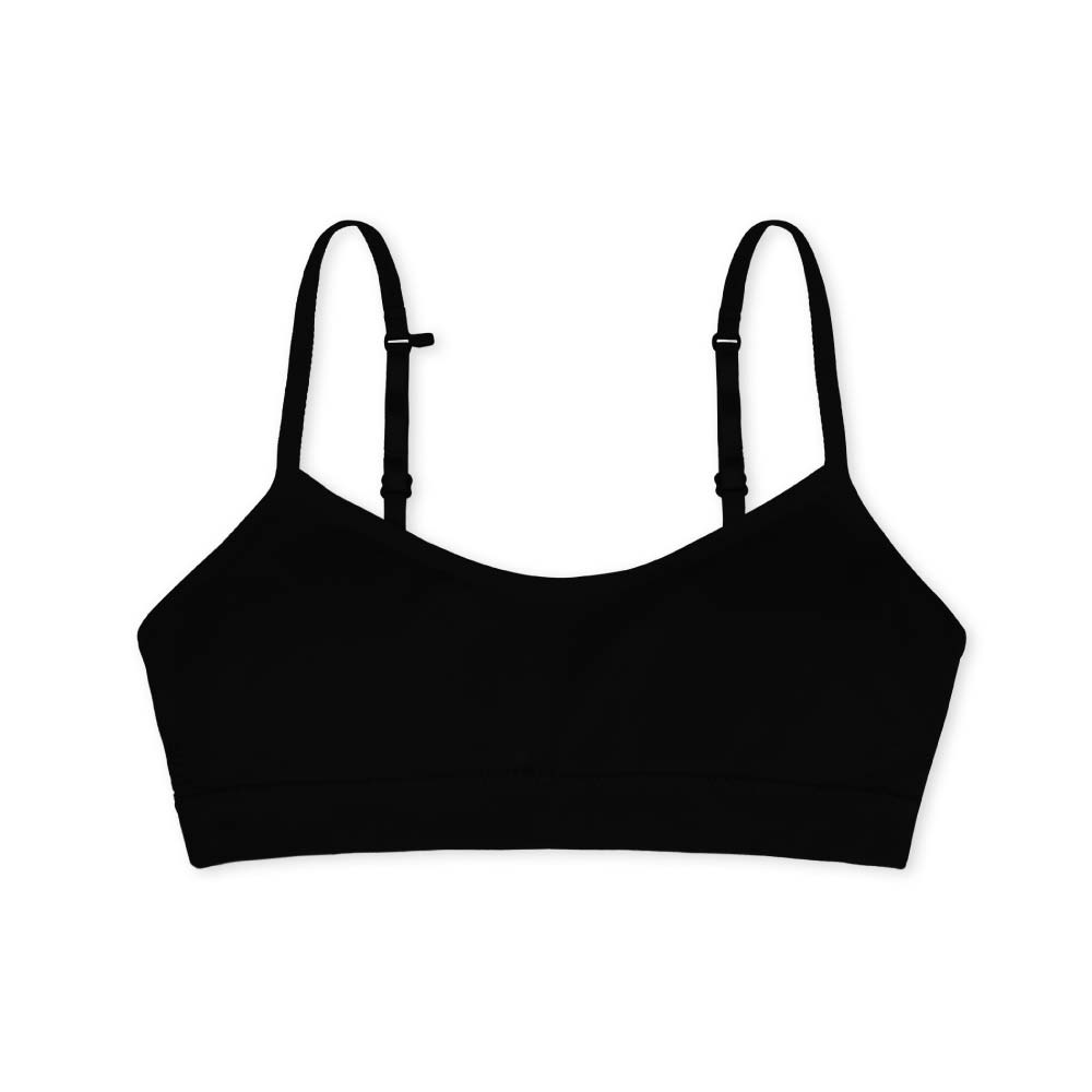 Girls Sports Bra, Pack of 6, Preteen & Junior Training Bra for Girls 34/L