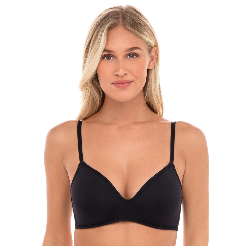 THE ORIGINAL BRAVO The Ultimate Comfort Bra SIZES 8-30 PK of 3 WHITE BLACK  NUDE