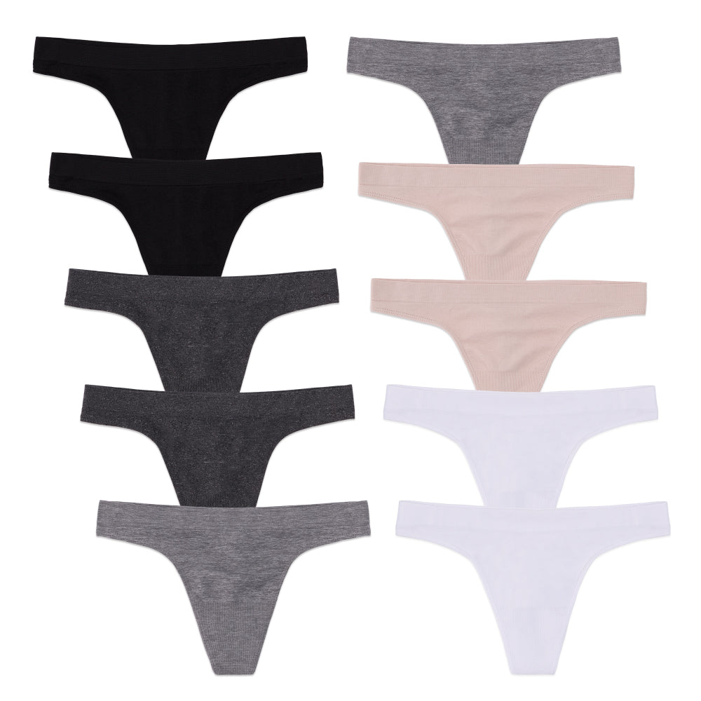 Shaping High-Waisted Thong (3-Pack)