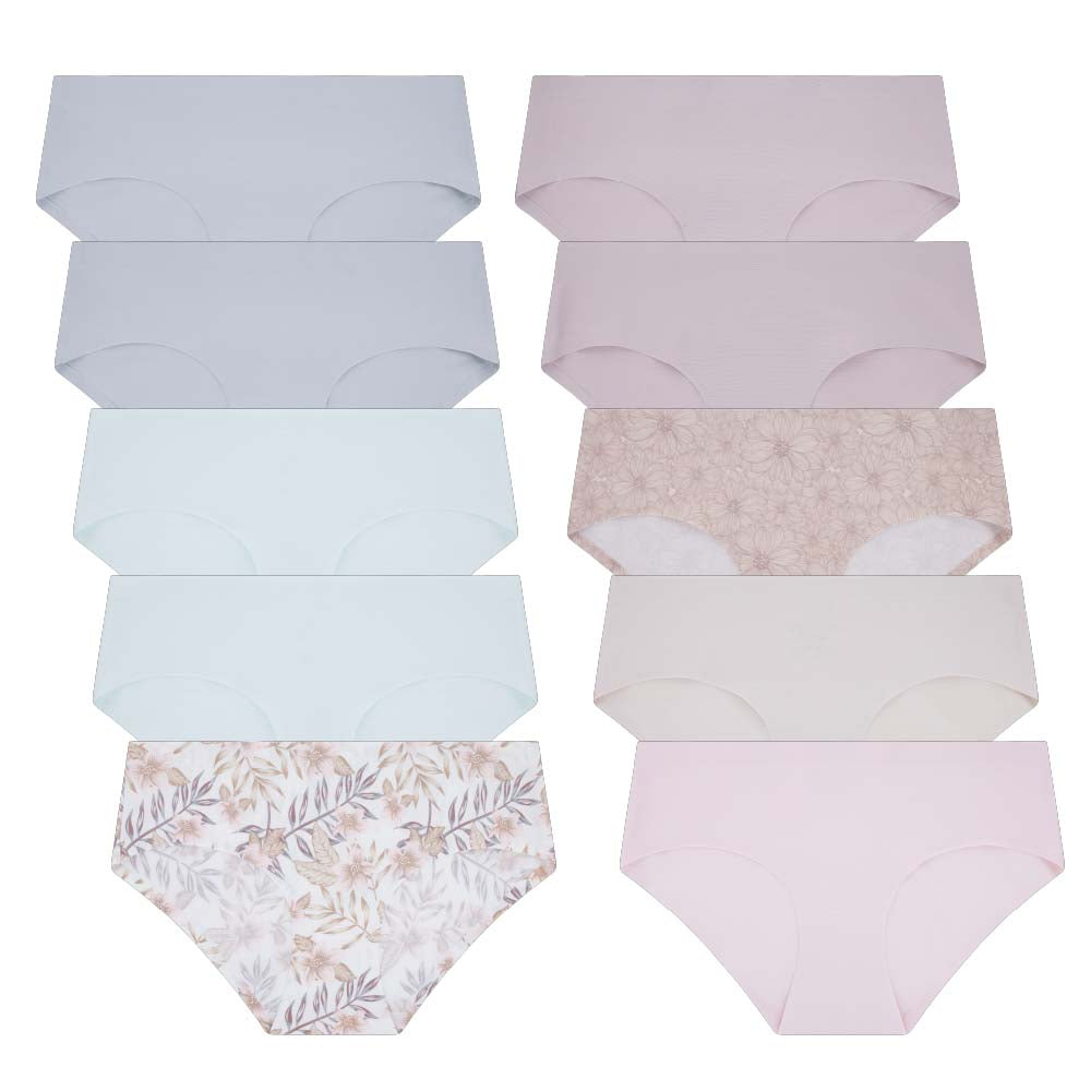 3 Pack Shaping Lace Accented Briefs - René Rofé