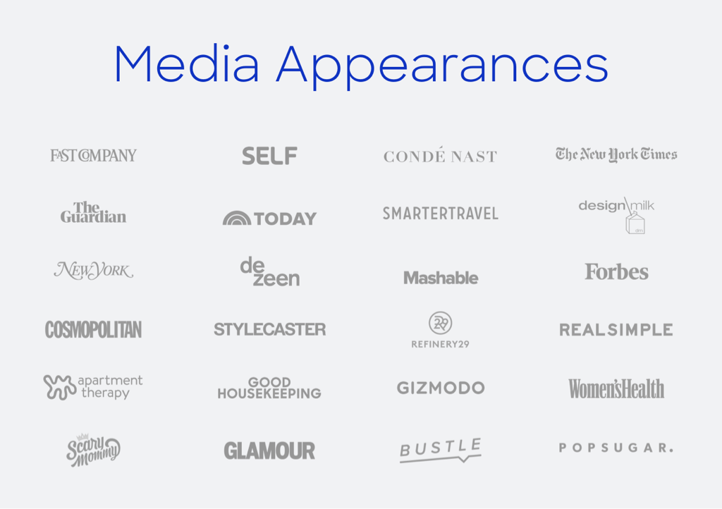 Media appearances