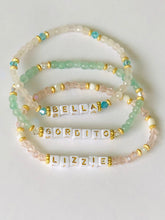Load image into Gallery viewer, Custom made Word bracelet (price per Bracelet)
