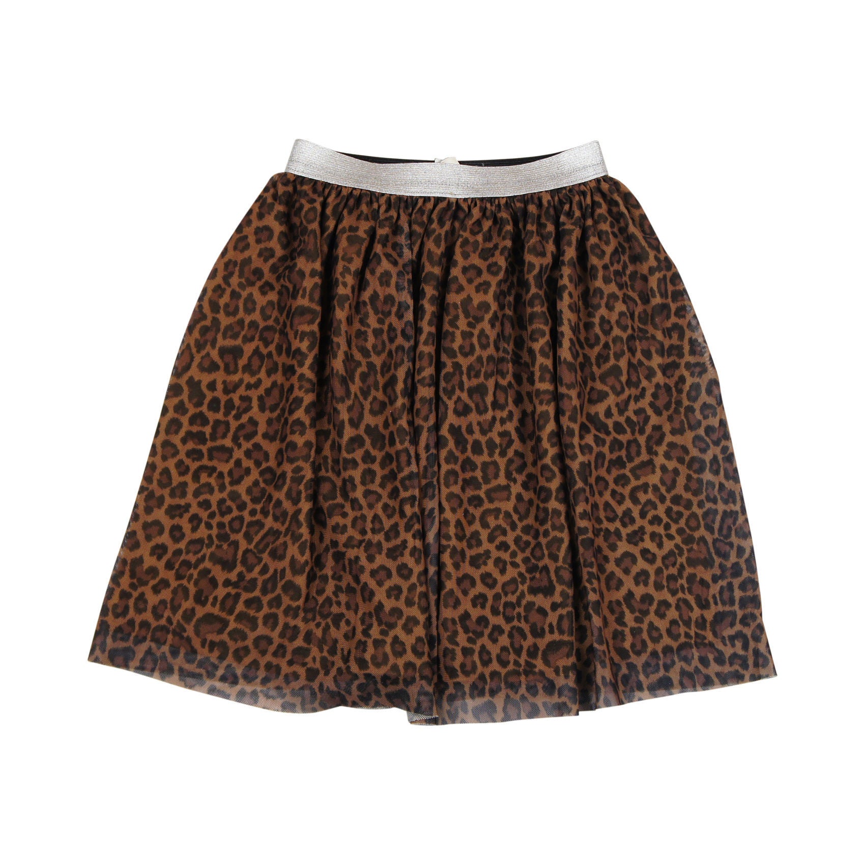 Leopard Print Tulle Skirt - TeelaNYC