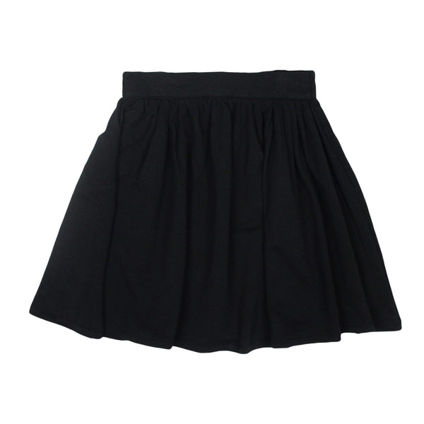 Teela Girls' Black Basic Skirt - TeelaNYC