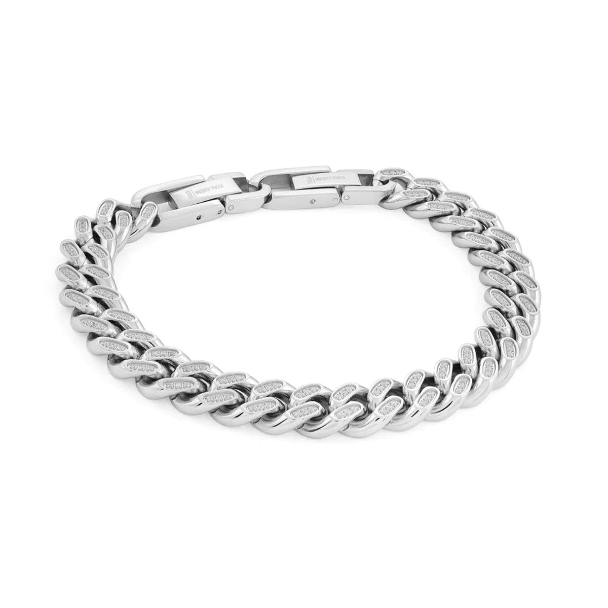 MEN'S STAINLESS STEEL GUNMETAL PLATED CHAIN, 7.7MM WIDE - Howard's Jewelry  Center