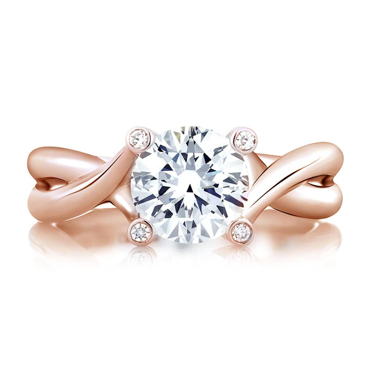 A.Jaffe Classic Triangle Nested Diamond Engagement Ring ME1290/42 — Cirelli  Jewelers
