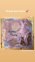 art journaling with Anna step six