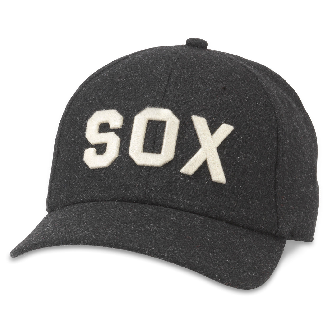 American Needle - Black snapback Cap - Baltimore Black Sox NL Archive 400 Black Snapback @ Hatstore