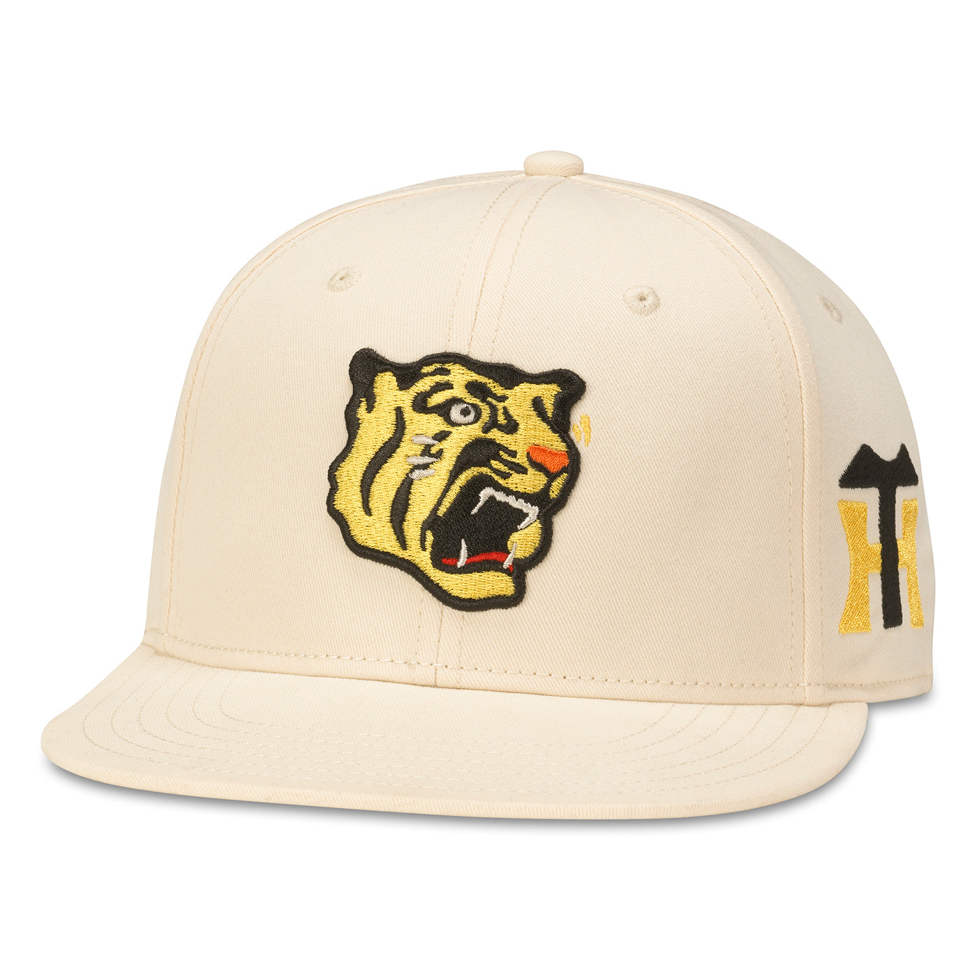 American Needle - Mens Hanshin Tigers NPN Blockhead 2 100% Cotton Snapback Hat