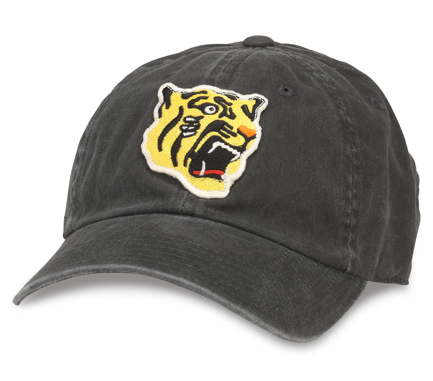 American Needle Hanshin Tigers Gepcat Black Strapback Hat