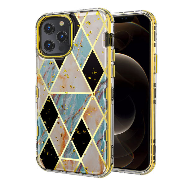 Apple iPhone 12 Pro Max Marble Sparkle Case