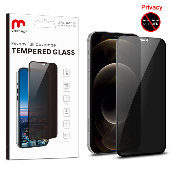 Full Coverage Privacy Iphone 12 Pro Max Screen Protector