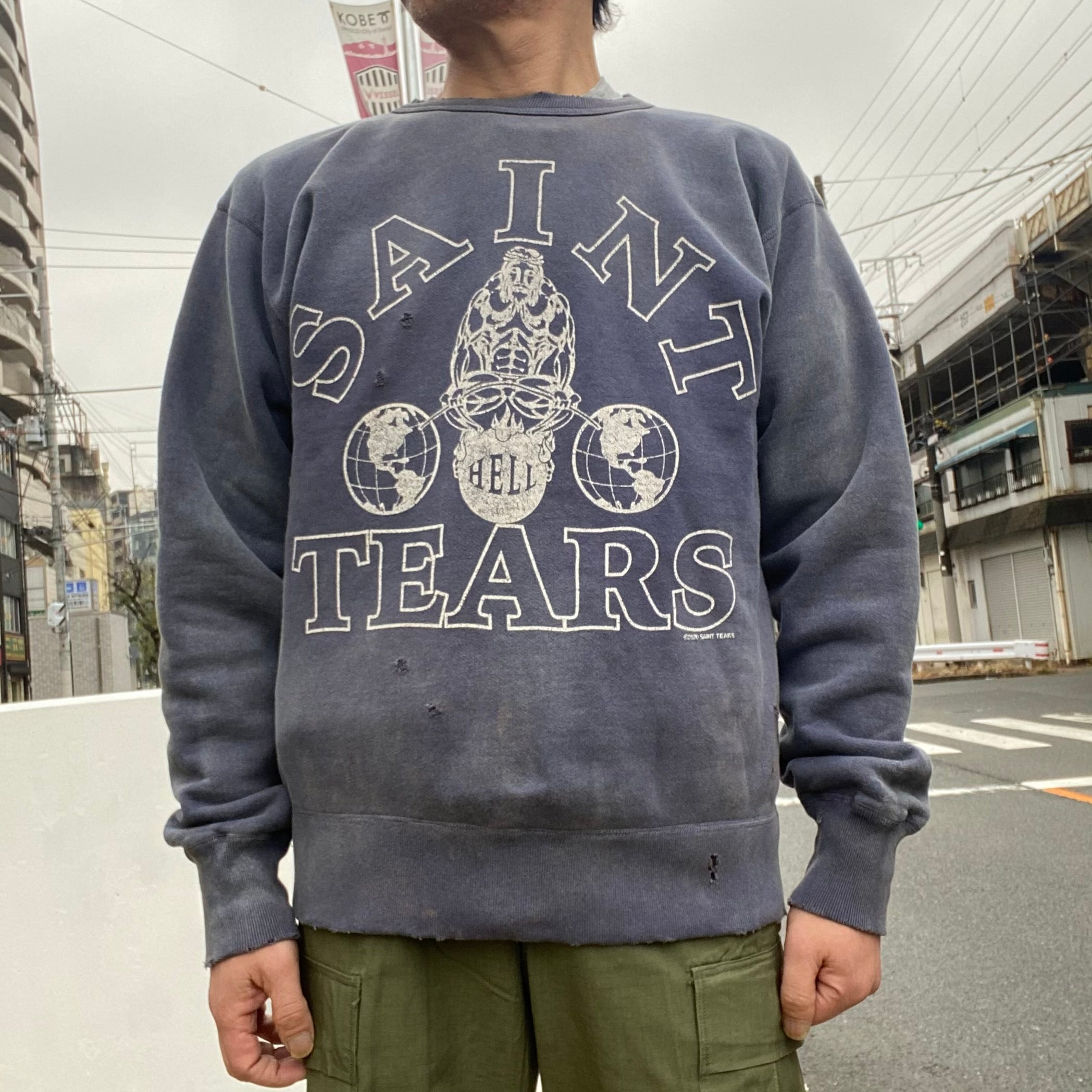 SAINT MICHAEL DENIM TEARS スウェット-