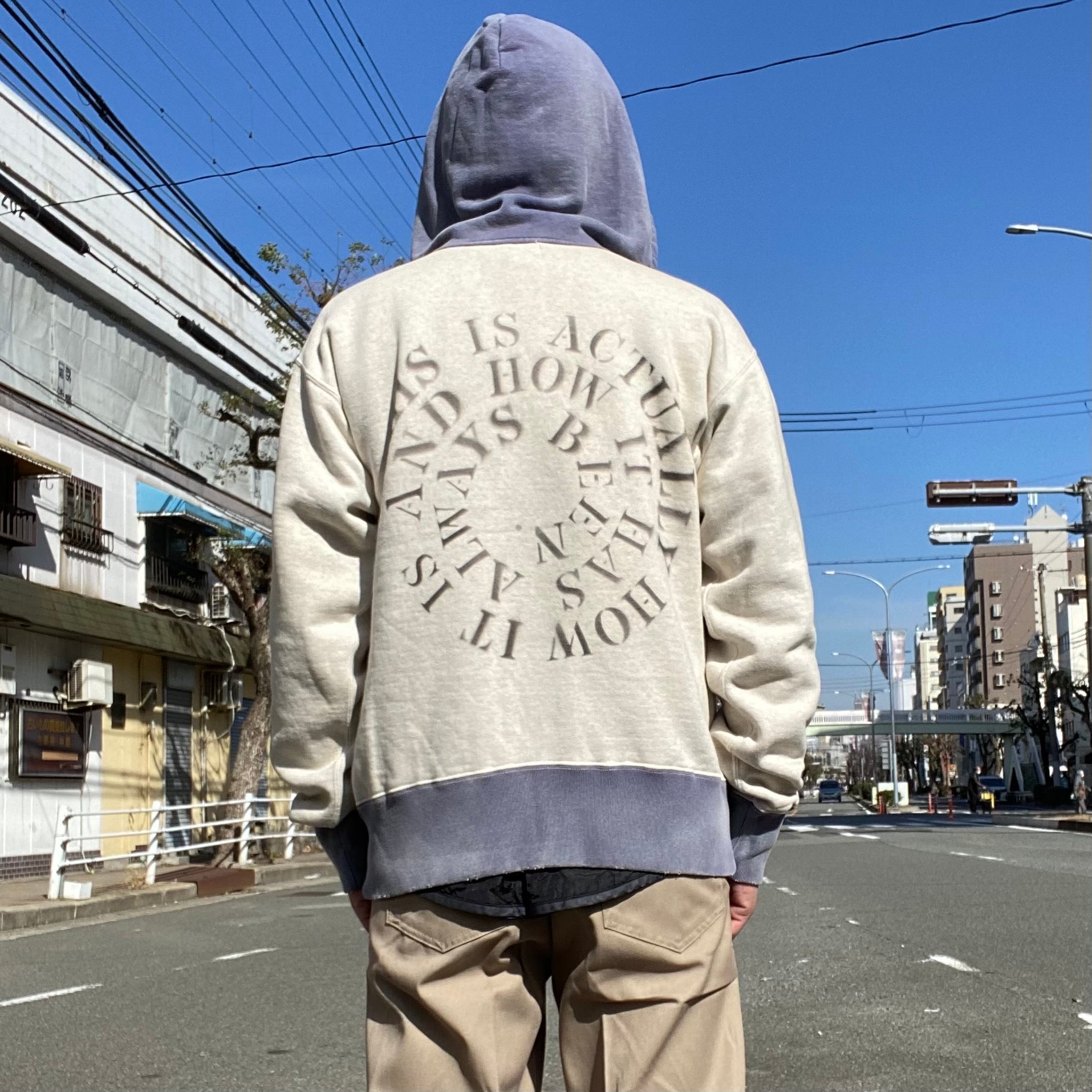 名作】SAINT MICHAEL Stencils Hoodie 後付け-