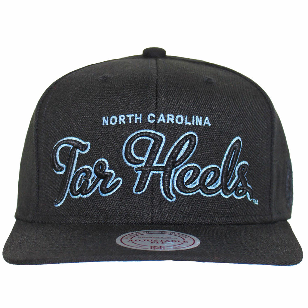 black unc snapback