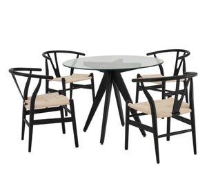 hans 5 piece dining set