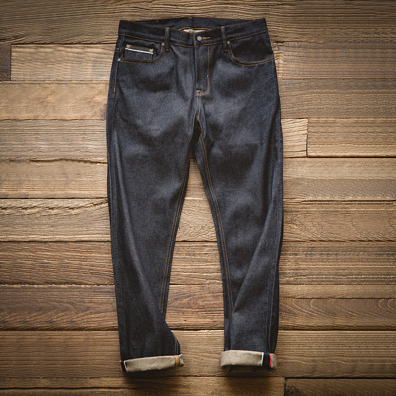 Men's Vintage Slim Denim Jeans