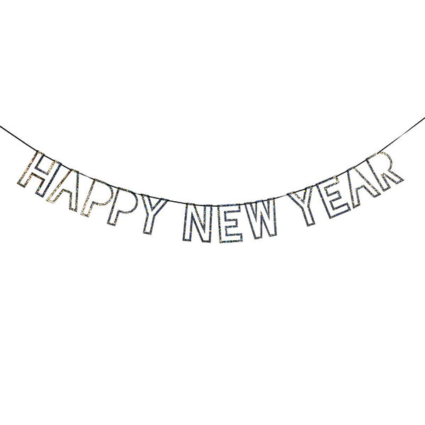 Happy New Year Garland – Merriment Party Goods