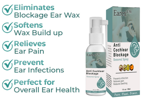 Earex™ Anti Cochlear Blockage Removal Spray