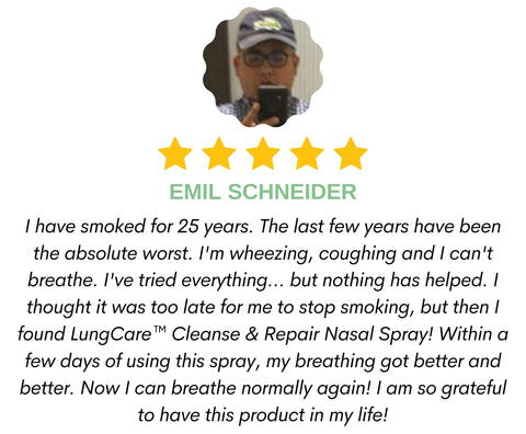 LungCare™ Cleanse & Repair Nasal Spray
