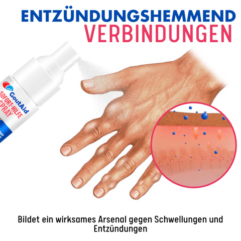 GoutAid™ Sofort-Hilfe Spray