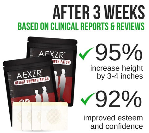AEXZR™ Height Growth Patch
