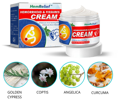 HemRelief™ Hemorrhoid & Fissure Cream