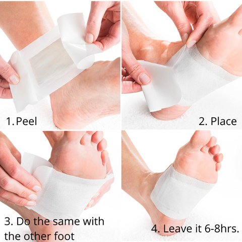 DetoxLab™ Anti-Swelling Ginger Foot Pads
