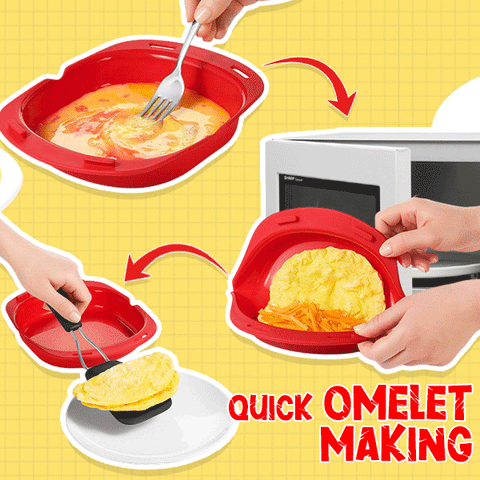 Microwave Silicone Omelet Maker
