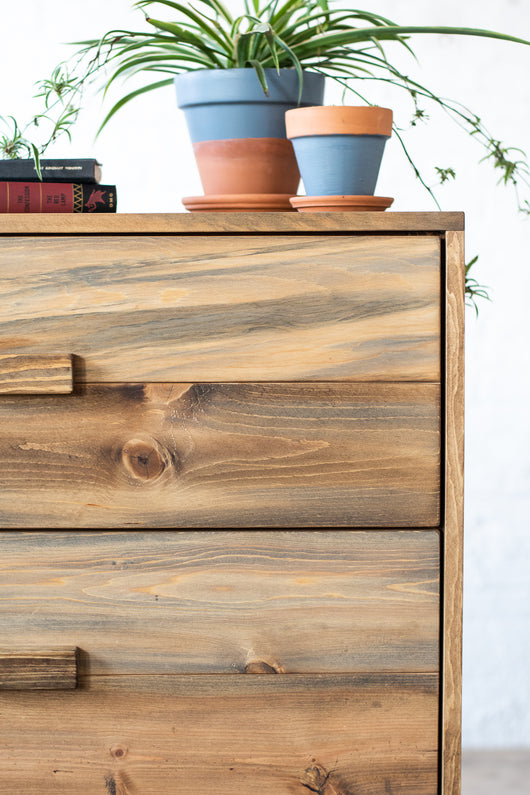 Cedar Barn Wood Style Tall Dresser Urban Billy