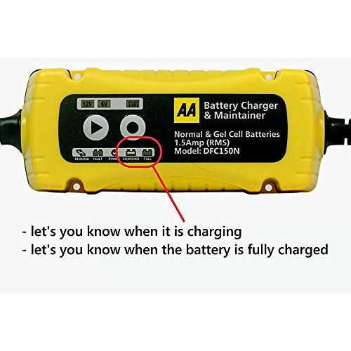 aa battery charger and maintainer