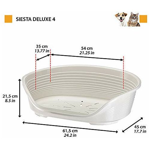 Ferplast Plastic Kennel for Dogs and Cats Siesta Deluxe 4, Animal Bask –  BargainFox.com
