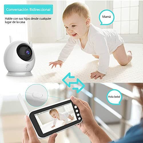 Baby Monitor, MYPIN Wireless Video Baby Monitor with '' LCD Display –  