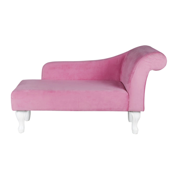 Glimte Arv her Diva Juvenile Chaise Lounge - Bright Pink Velvet — HomePop Furniture