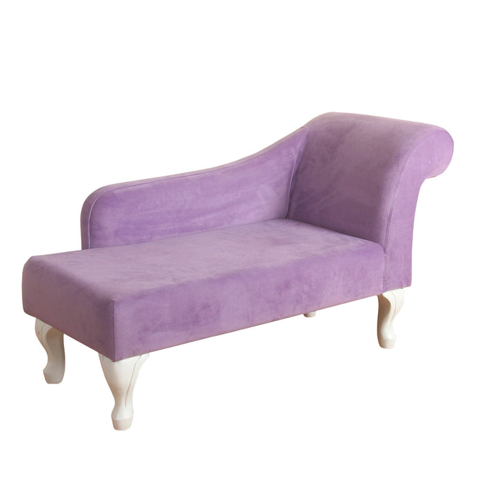 Effektivt Vred Skinnende Diva Juvenile Chaise Lounge - Purple Velvet — HomePop Furniture