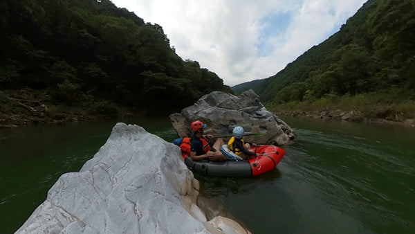 packraft whitewater パックラフト　ホワイトウォーター 井倉