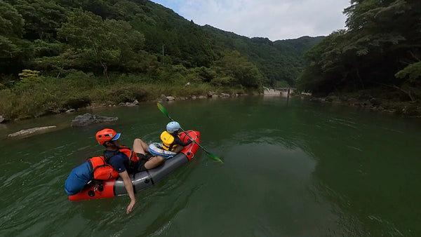 packraft whitewater パックラフト　ホワイトウォーター 井倉