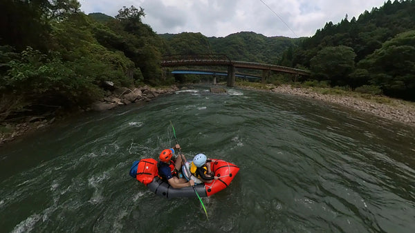 packraft whitewater パックラフト　ホワイトウォーター 井倉