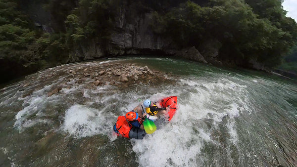 packraft whitewater パックラフト　ホワイトウォーター 井倉