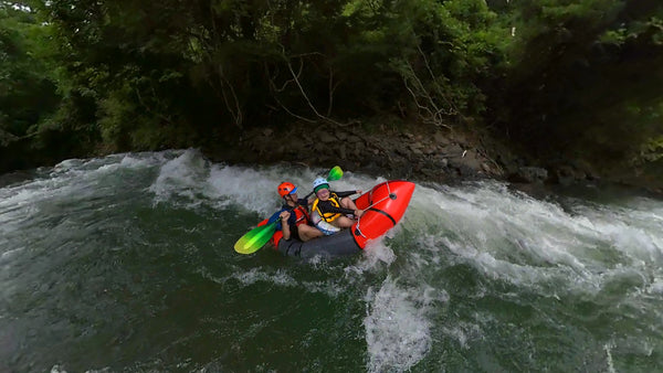 packraft whitewater パックラフト　ホワイトウォーター 井倉