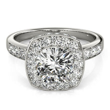 Load image into Gallery viewer, Cushion Engagement Ring M83502-9
