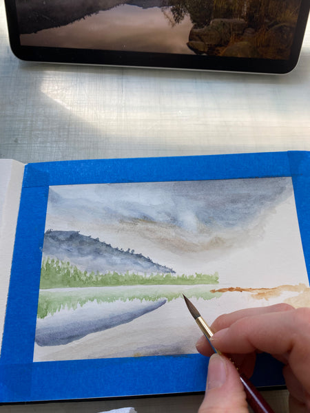 Watercolor Landscape Painting: 5-Step Tutorial