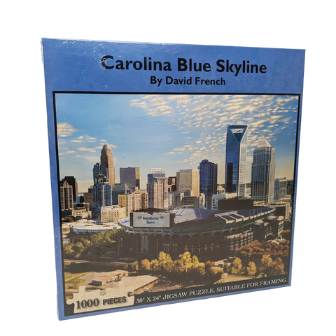 Carolina Blue Skyline Puzzle David French Paper Skyscraper Souvenir Shop