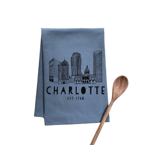 Charlotte Dish Towel Paper Skyscraper