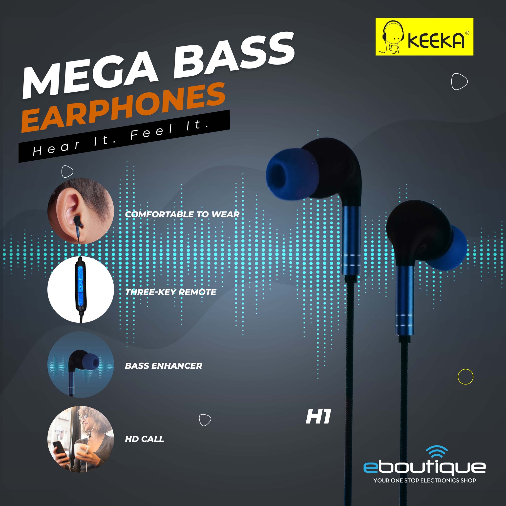 mega bass earphones