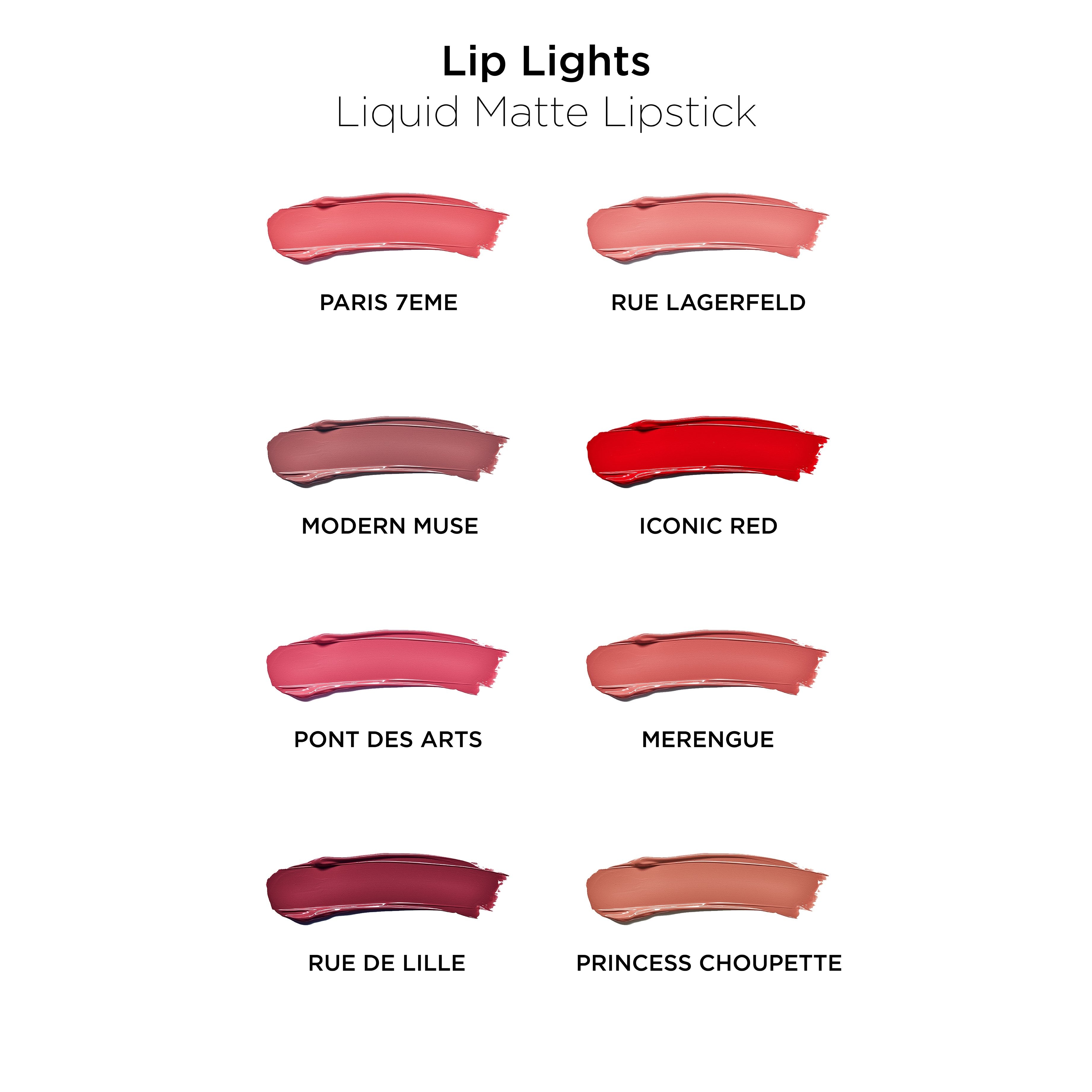 Karl Lagerfeld Lip Lights Liquid Matte Lipstick Merengue Unboxed Modelco
