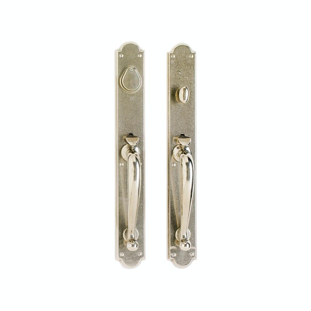 Arched Entry 2 3/4" x 20" G761-E728 Dead Bolt/ Spring Latch with 3" x 13" Interior
