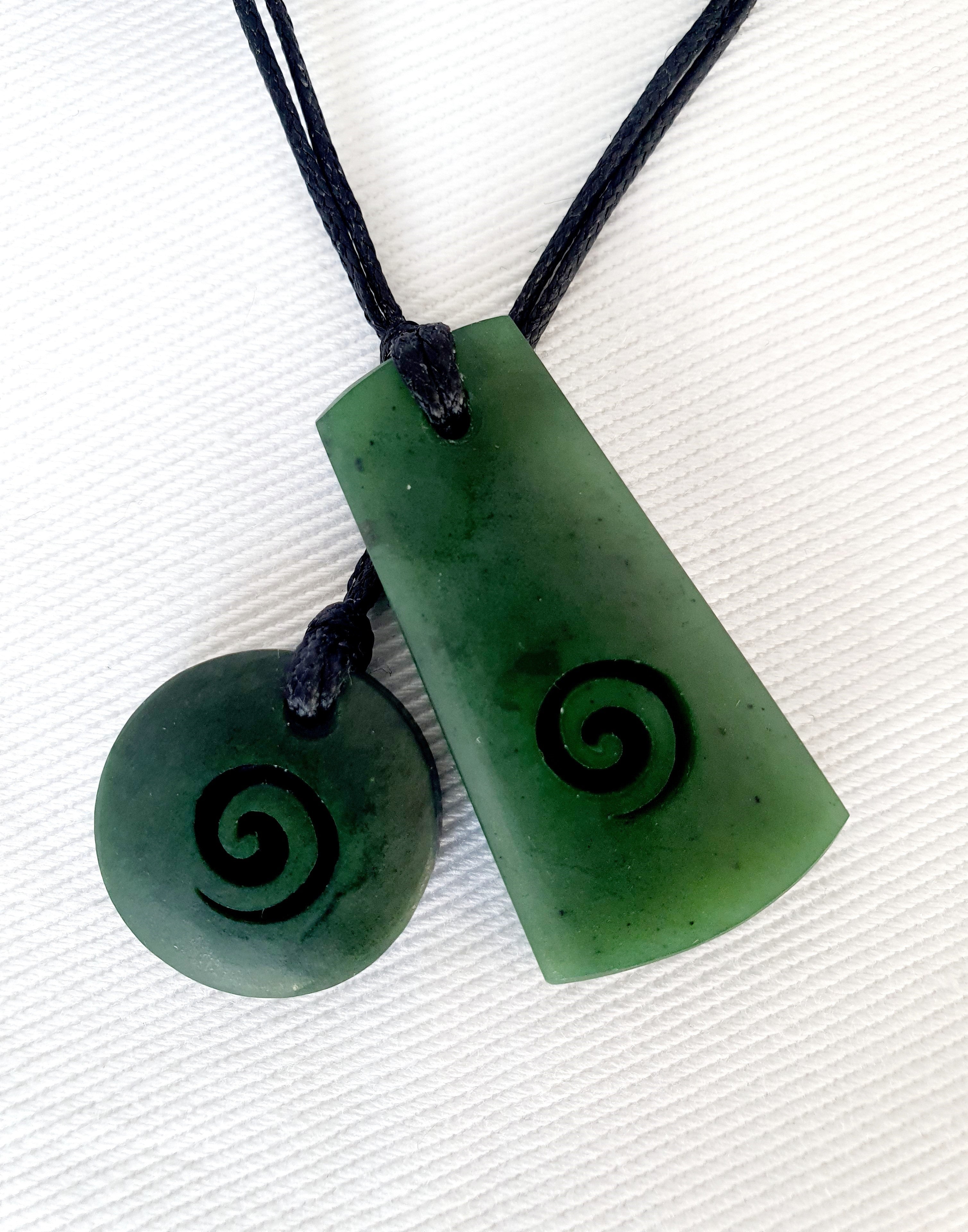 Pounamu Koru Pendants – The Garden Party