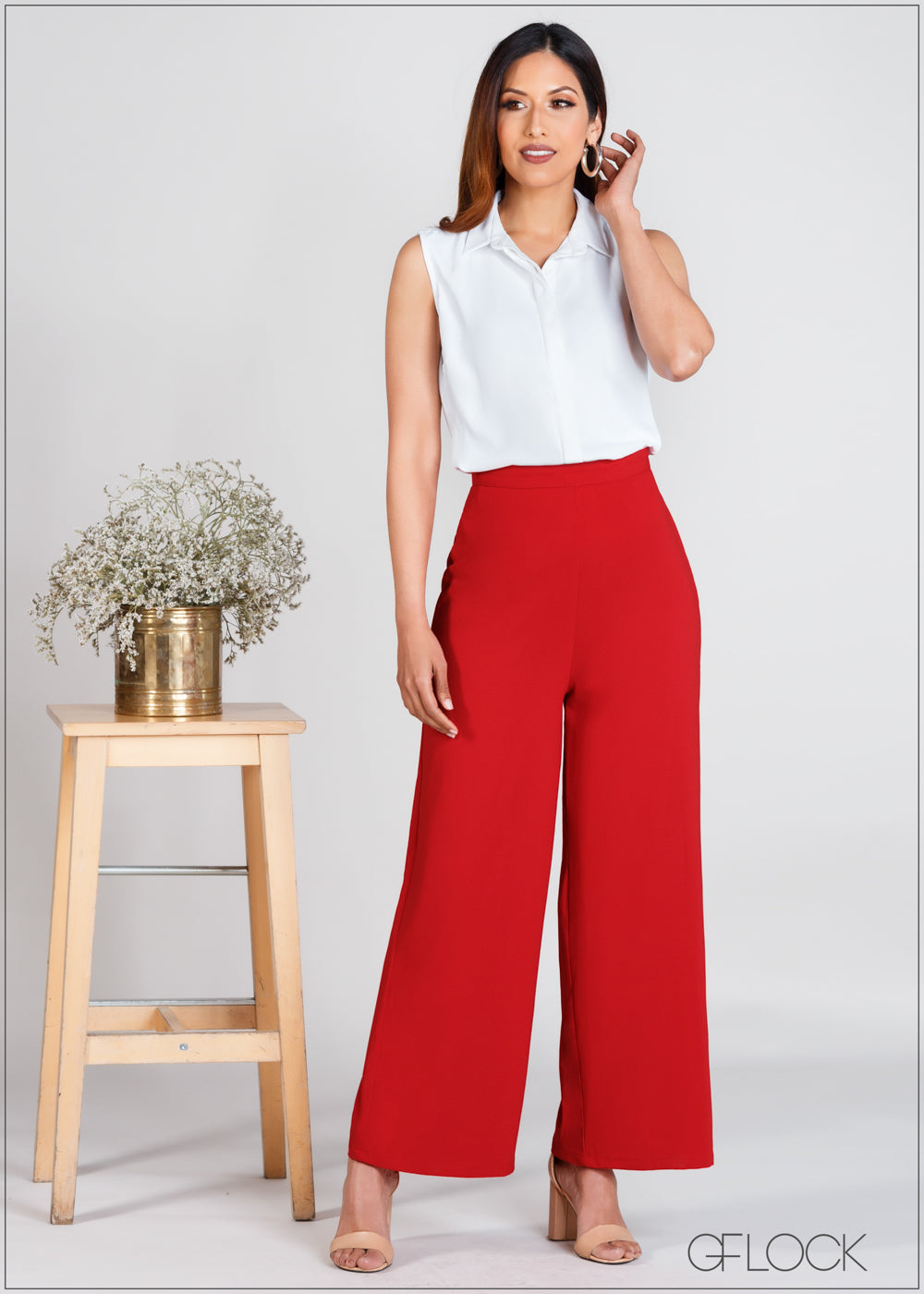 Wide Leg Pant - Short Length - 140723 