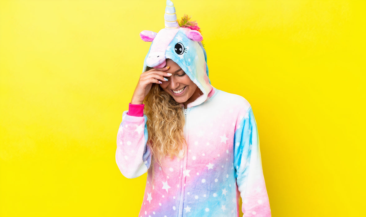 combinaison pyjama licorne